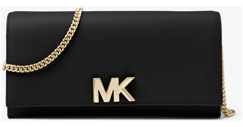 MICHAEL Michael Kors Mott Large Leather Chain Wallet